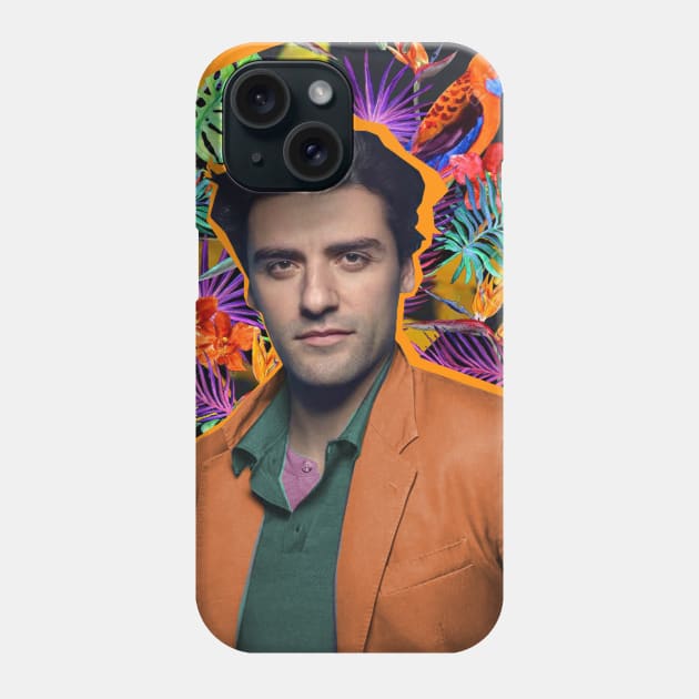 Oscar Isaac Phone Case by austyndelugoart