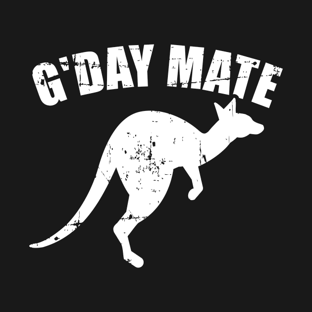 G'day mate australia kangaroo by Designzz