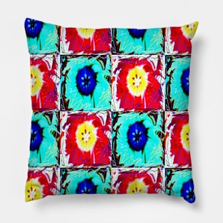 Festival Flowers Pillow