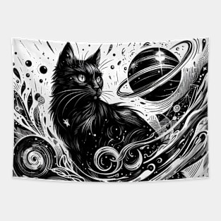 Cat planets Tapestry