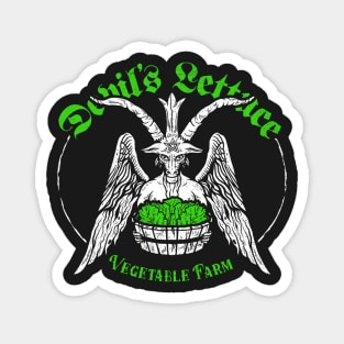 The Devils Lettuce Vegetable Farm Magnet
