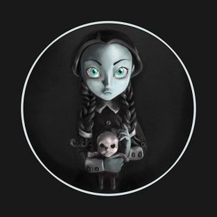 Little Wednesday Addams T-Shirt