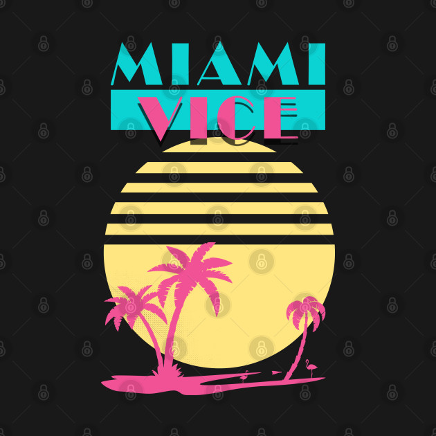 Discover Miami Vice - Vintage - Miami Vice - T-Shirt