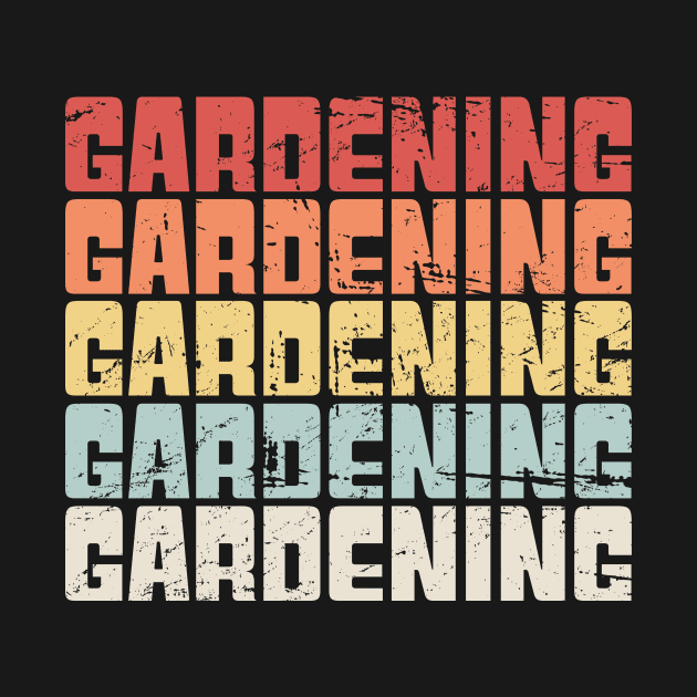 Vintage GARDENING Text by MeatMan