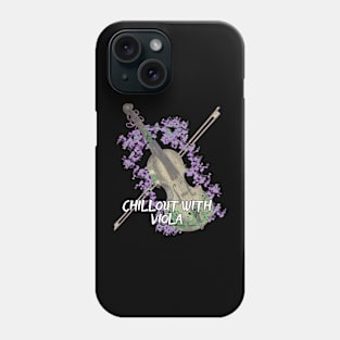 violist, chillout with viola Phone Case