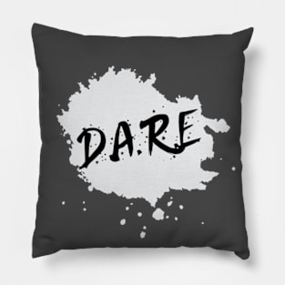 halloween DARE shirt Pillow