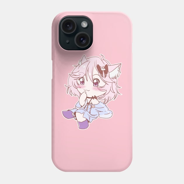 Nyanners Chibi Cute Phone Case by kelsmister