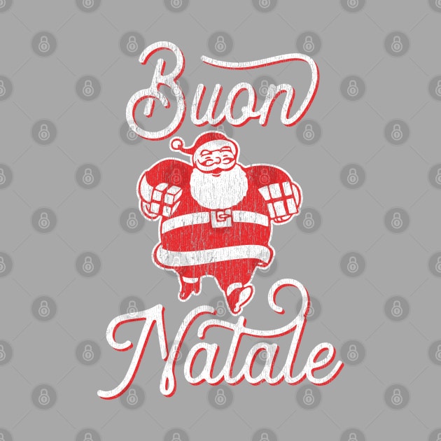 Buon Natale: Italian Christmas Faded design by Vector Deluxe