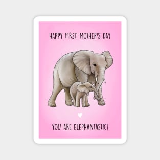 First elephant mother's day Magnet