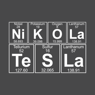 Ni-K-O-La Te-S-La (Nikola Tesla) T-Shirt