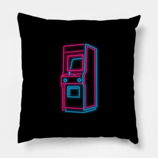 Neon Arcade Pillow