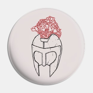 Poppy helmet Pin