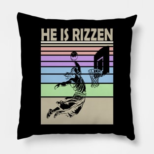 He is rizzen Pillow