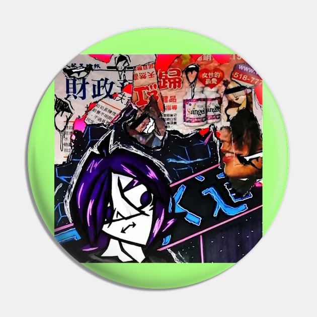 Japan Cult Music Pin by naisvibela