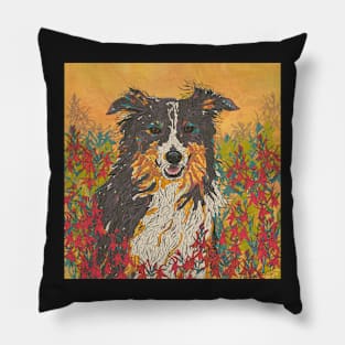 Border Collie Pillow