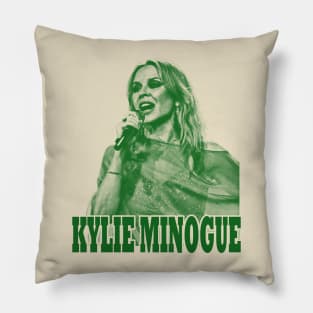 Kylie Minogue (19) - green solid style Pillow
