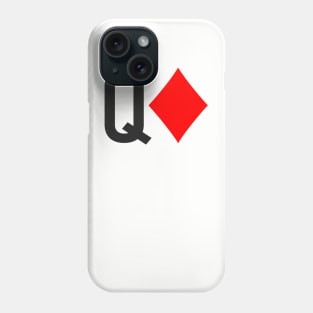 Queen of Diamonds Phone Case