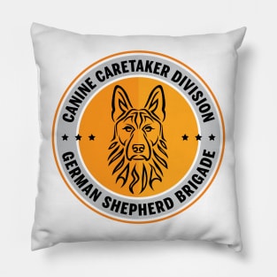 German Shepherd Brigade Pillow