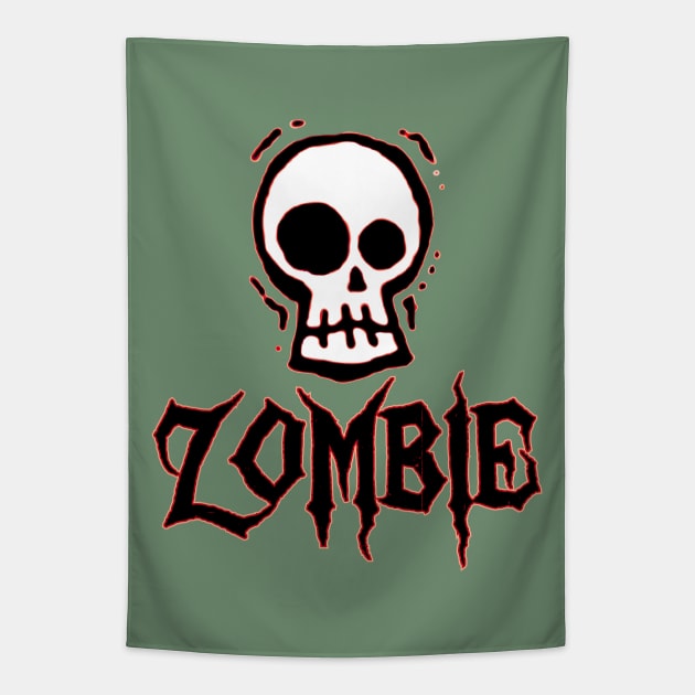 Zombie Tapestry by DavesTees