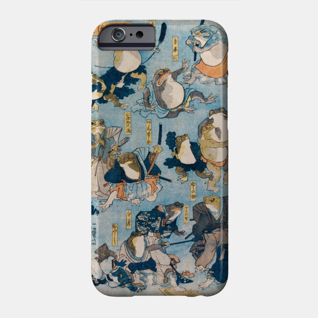 Japanese Samurai Warrior Kabuki Heroes Frog Culture Art Gift