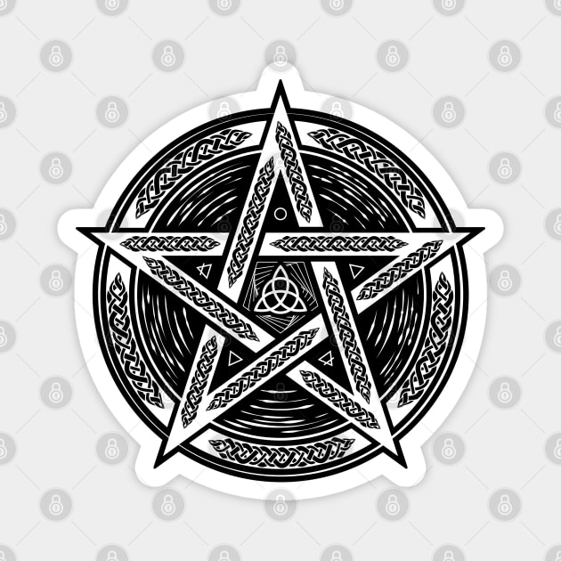 Pentagram Magnet by GabrielaTot