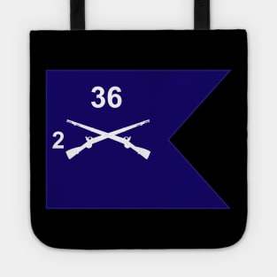 Guidon - 2nd Bn 36th Infantry Tote