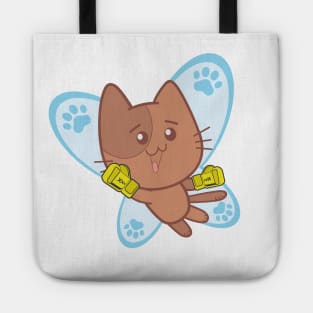 Boxing Kitten. Tote