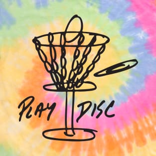 Play DIsc Sketch Simple Disc Golf Lover Original T-Shirt