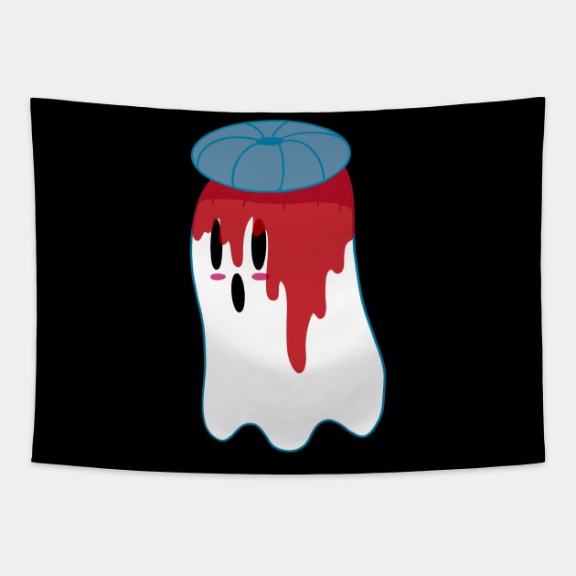 Little Ghost Gory Tapestry by nathalieaynie