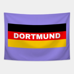 Dortmund City in German Flag Tapestry