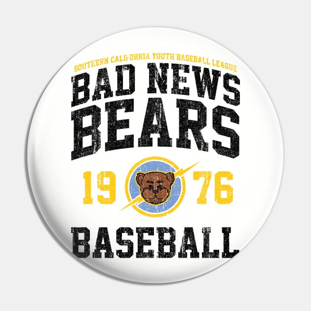 Bad News Bears Baseball (Variant) Pin by huckblade