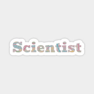 Scientists in words Magnet