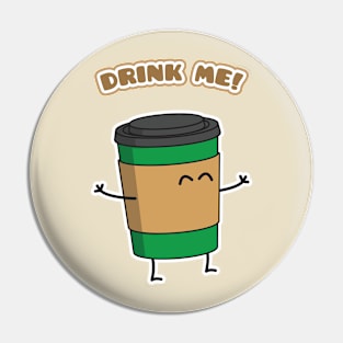 Drink Me! Pin