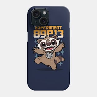 Experiment 89P13 Cute Kawaii Superhero Raccoon Alien Mashup Phone Case