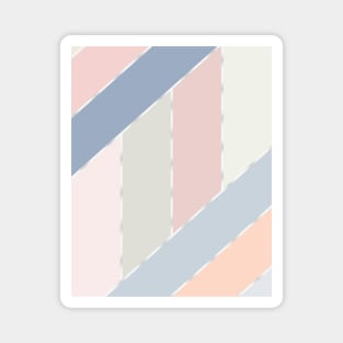 Geometric pastel Magnet