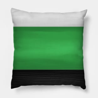 Neutrois pride flag colours sphere Pillow