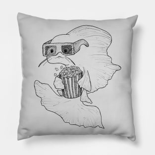 Movie Fish - funny, sea animals, movies Pillow