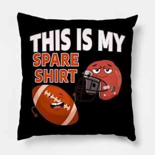 This Is My Spare Football Pillow