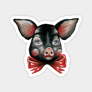 Black Pig Magnet