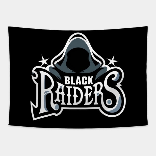 Black Riders - Logo - Fantasy Tapestry by Fenay-Designs