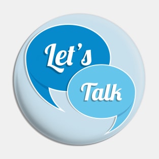 Let's Talk Pin