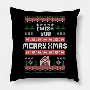 I wish you merry Xmas Pillow