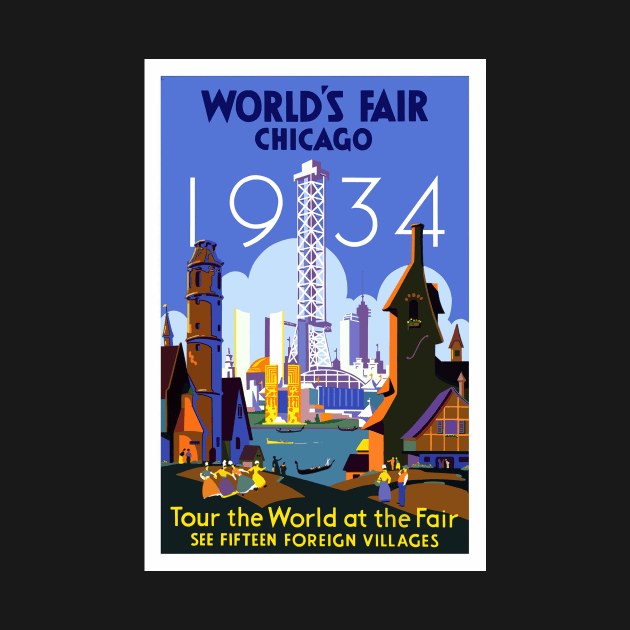 Chicago World's Fair 1934 by RockettGraph1cs