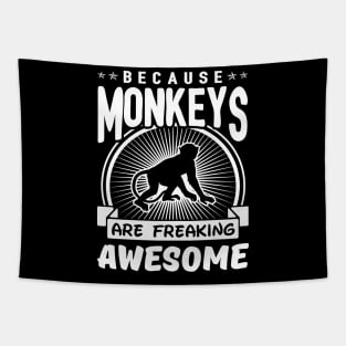 Monkeys Are Freaking Awesome Tapestry