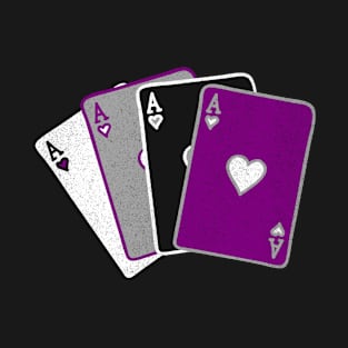 Asexuality Playing Cards T-Shirt