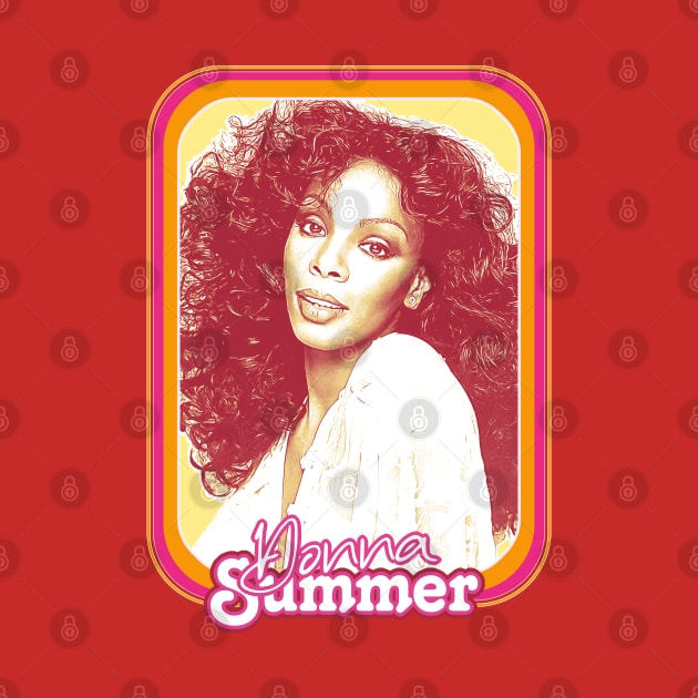 Donna Summer \/\/\/ Retro Style Fan Art Design by DankFutura