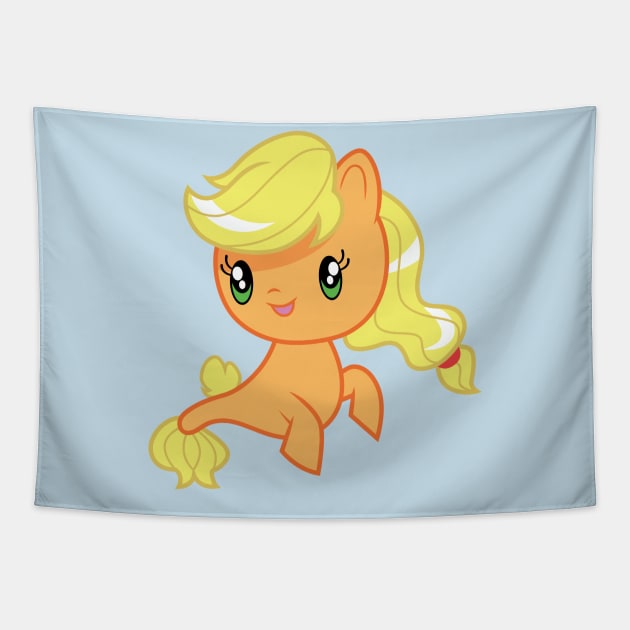 Seapony Applejack Tapestry by CloudyGlow