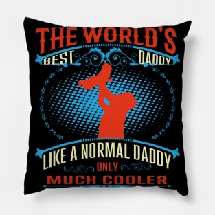 Happy Fathers Day, Dad, Daddy, Father, Papa Pillow