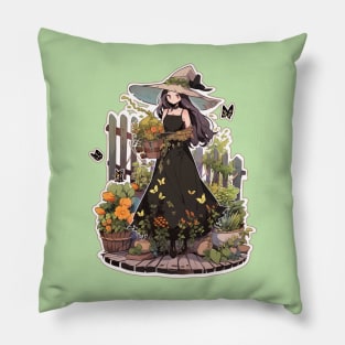 Garden Witch Pillow