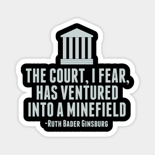 Ruth Bader Ginsburg Dissent Quote Magnet